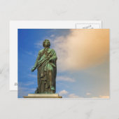 モーツァルト記念碑、サルツブルク、オーストリア ポストカード (正面/裏面)