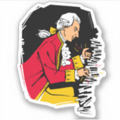 モーツァルト遊ピアノ シール (正面)