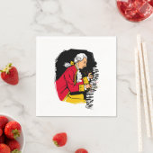 モーツァルト遊ピアノ スタンダードカクテルナプキン (インサイチュ)