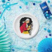 モーツァルト遊ピアノ ペーパープレート (パーティー)