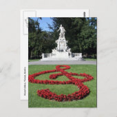 モーツァルト音楽像 ポストカード (正面/裏面)