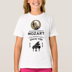 モーツァルト音楽愛好家ギフト Tシャツ