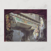 モーツァルト「魔法フルート」のデザインを設定 ポストカード (正面)