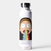 モーティバイヨーンメンズ引用文グラフィック ウォーターボトル (左面)