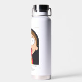 モーティバイヨーンメンズ引用文グラフィック ウォーターボトル (背面)