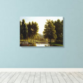 モーテフォンテーヌ公園(Bidaud) キャンバスプリント (インサイチュ (ウッドフロア))