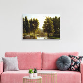 モーテフォンテーヌ公園(Bidaud) キャンバスプリント (インサイチュ (リビング))