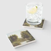 モーテフォンテーヌ公園(Bidaud) ストーンコースター (横)