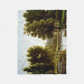 モーテフォンテーヌ公園(Bidaud) フリースブランケット (正面)