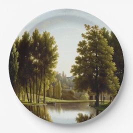 モーテフォンテーヌ公園(Bidaud) ペーパープレート