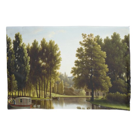 モーテフォンテーヌ公園(Bidaud) 枕カバー (正面左)