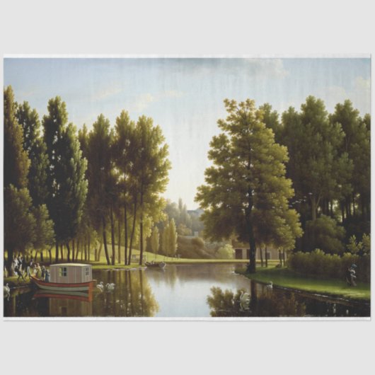 モーテフォンテーヌ公園(Bidaud) 薄葉紙 (正面)