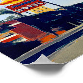 モーテルサンセットブールバードポスター ポスター (角)