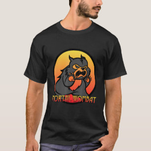 モーディアルウォンバットオーストラリア動物ゲーマー Tシャツ