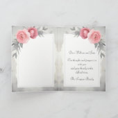 モーデルパイインクバラミニマリスト最深悔やみや弔慰 カード (内部)