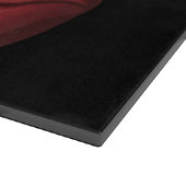 モーデンクリスマスおもしろいヴィンテージサンタクロース カッティングボード (角)