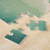 モートンアイランドオーストラリア旅行アートヴィンテージ ジグソーパズル (側面)