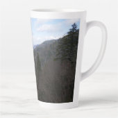 モートンオーバービューアットスモキ素晴らしーな山々 カフェラテマグ (右)