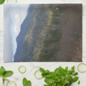 モートンオーバービューアットスモキ素晴らしーな山々 キッチンタオル (折り畳み)