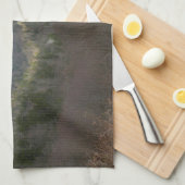 モートンオーバービューアットスモキ素晴らしーな山々 キッチンタオル (四つ折り)