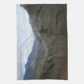 モートンオーバービューアットスモキ素晴らしーな山々 キッチンタオル (縦)