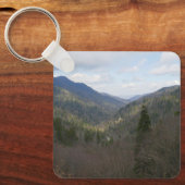 モートンオーバービューアットスモキ素晴らしーな山々 キーホルダー (正面)