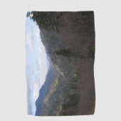 モートンオーバービューアットスモキ素晴らしーな山々 ゴルフタオル (正面)