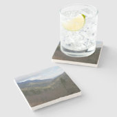 モートンオーバービューアットスモキ素晴らしーな山々 ストーンコースター (横)