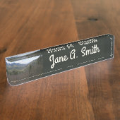 モートンオーバービューアットスモキ素晴らしーな山々 デスクネームプレート (側面)