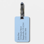 モートンオーバービューアットスモキ素晴らしーな山々 ラゲッジタグ (裏面縦)