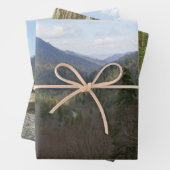 モートンオーバービューアットスモキ素晴らしーな山々 ラッピングペーパーシート (インサイチュ)