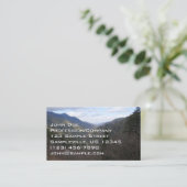 モートンオーバービューアットスモキ素晴らしーな山々 名刺 (スタンド正面)