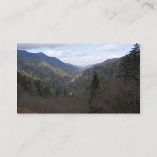 モートンオーバービューアットスモキ素晴らしーな山々 名刺 (裏面)