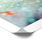 モートン湾イチジクの木の根 ポスター (角)