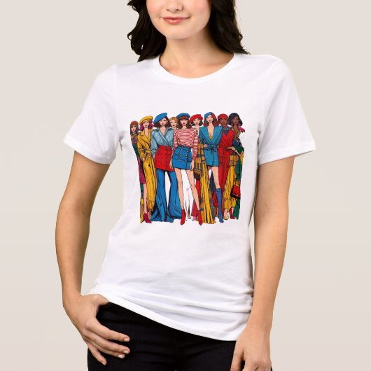 モードの先駆け トライブレンドＴシャツ (正面)