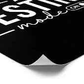 モードはテストおもしろい日やる気を起こさせる先生 ポスター (角)