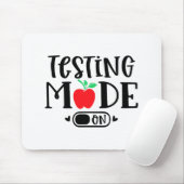 モード学校の最終日のテスト日先生学生 マウスパッド (マウス)