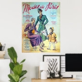 モードDe Paris. ポスター (ホームオフィス)