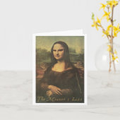 モーナー：リサ – Notecard カード (黄色い花)