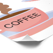モーニングおもしろいコーヒー ポスター (コーナー)