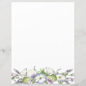 モーニングかわいらしグローリーステーショナリー紙 (裏面)