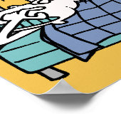 モーニングはポスターのサインおもしろいのように聞こえる ポスター (角)