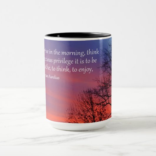 モーニングインスピレーションコーヒーマグ マグカップ (中央)