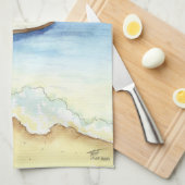 モーニングインバリウォーターカラー キッチンタオル (四つ折り)