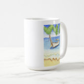 モーニングインバリウォーターカラー コーヒーマグカップ (正面右)