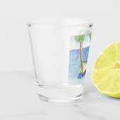 モーニングインバリウォーターカラー ショットグラス (左)