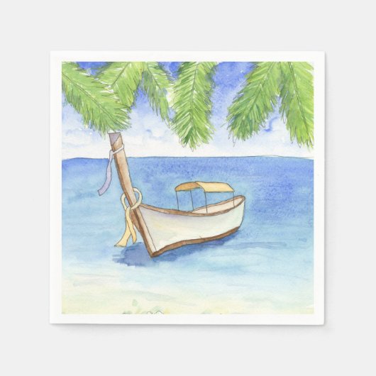 モーニングインバリウォーターカラー スタンダードカクテルナプキン (正面)