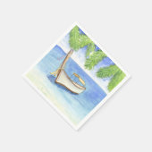 モーニングインバリウォーターカラー スタンダードカクテルナプキン (角)