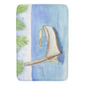 モーニングインバリウォーターカラー バスマット (正面縦)