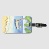 モーニングインバリウォーターカラー ラゲッジタグ (正面横)